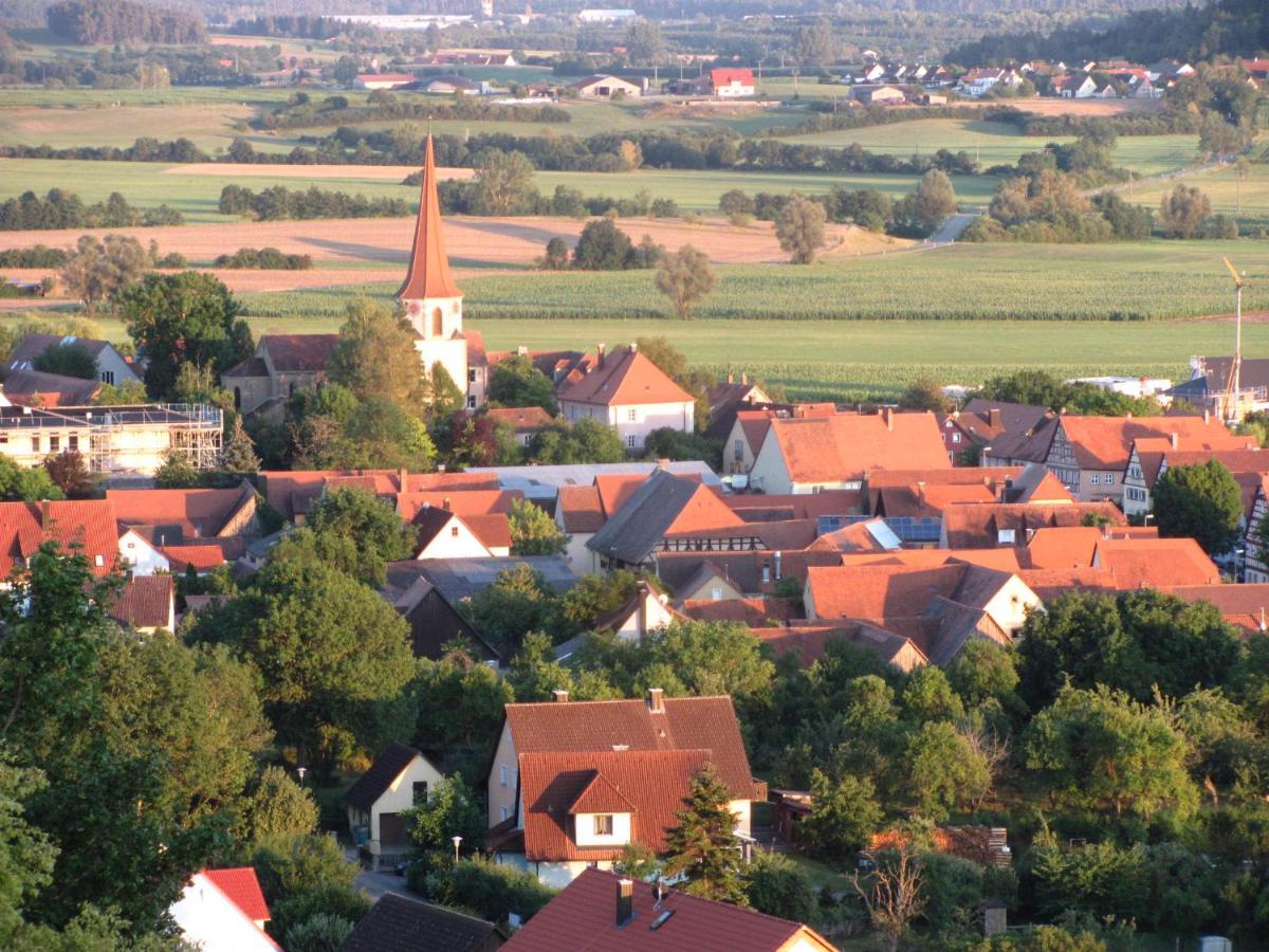 Hochwertiges Ferienhaus Im Romantischen Franken Colmberg Exteriör bild
